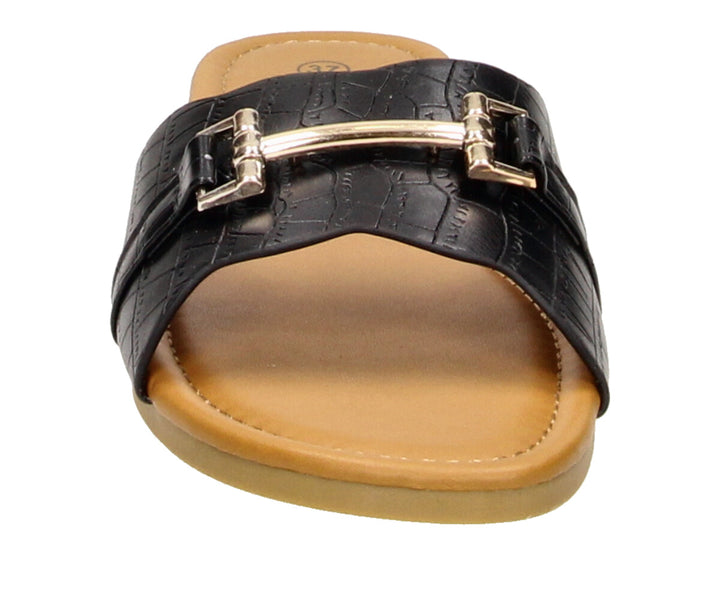 OLIVIA SLIPPER Black