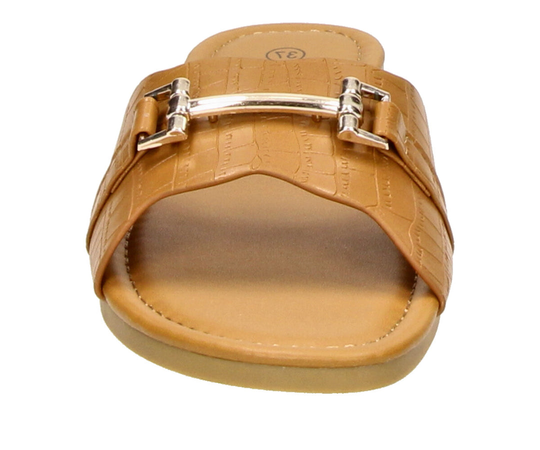 OLIVIA SLIPPER Cognac
