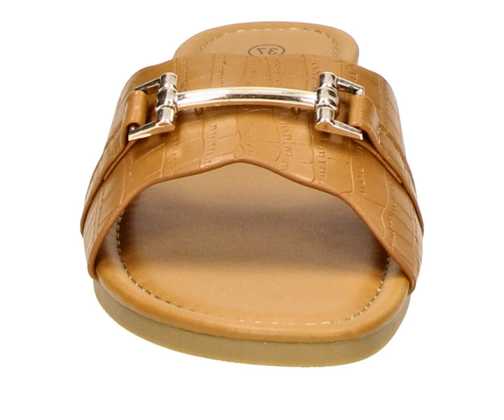 OLIVIA SLIPPER Cognac