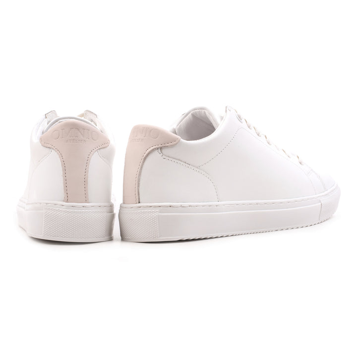 ALFA STAR White/Pink Leather