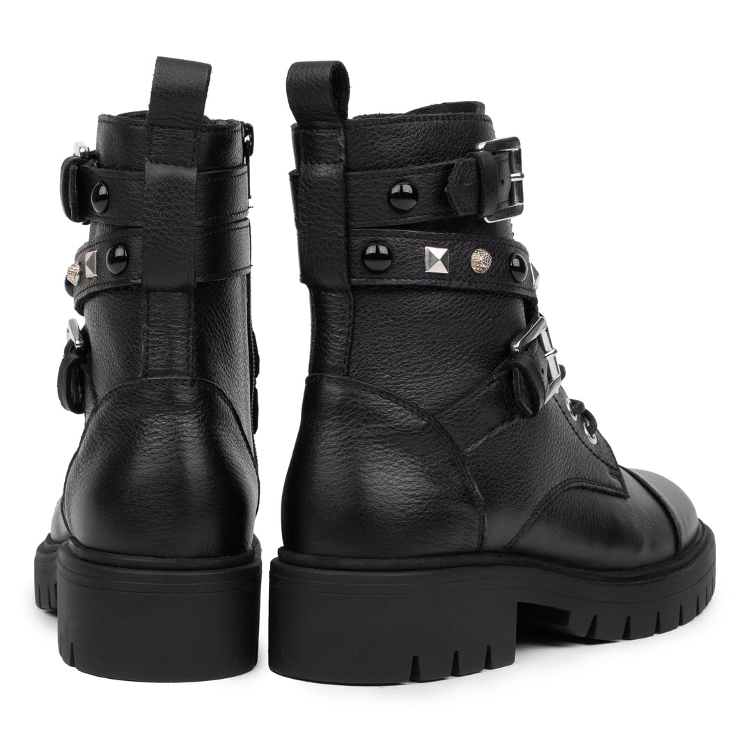 LAURIE GEM BICKER Black Leather