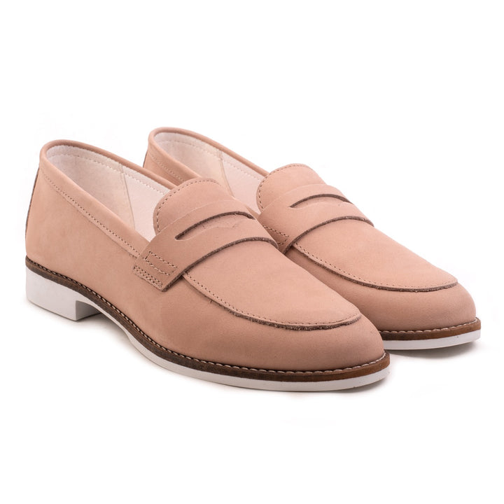 Code loafer roz deschis