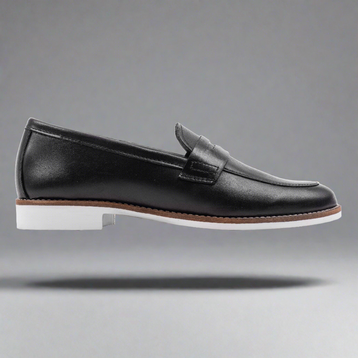 CODE LOAFER Black Leather