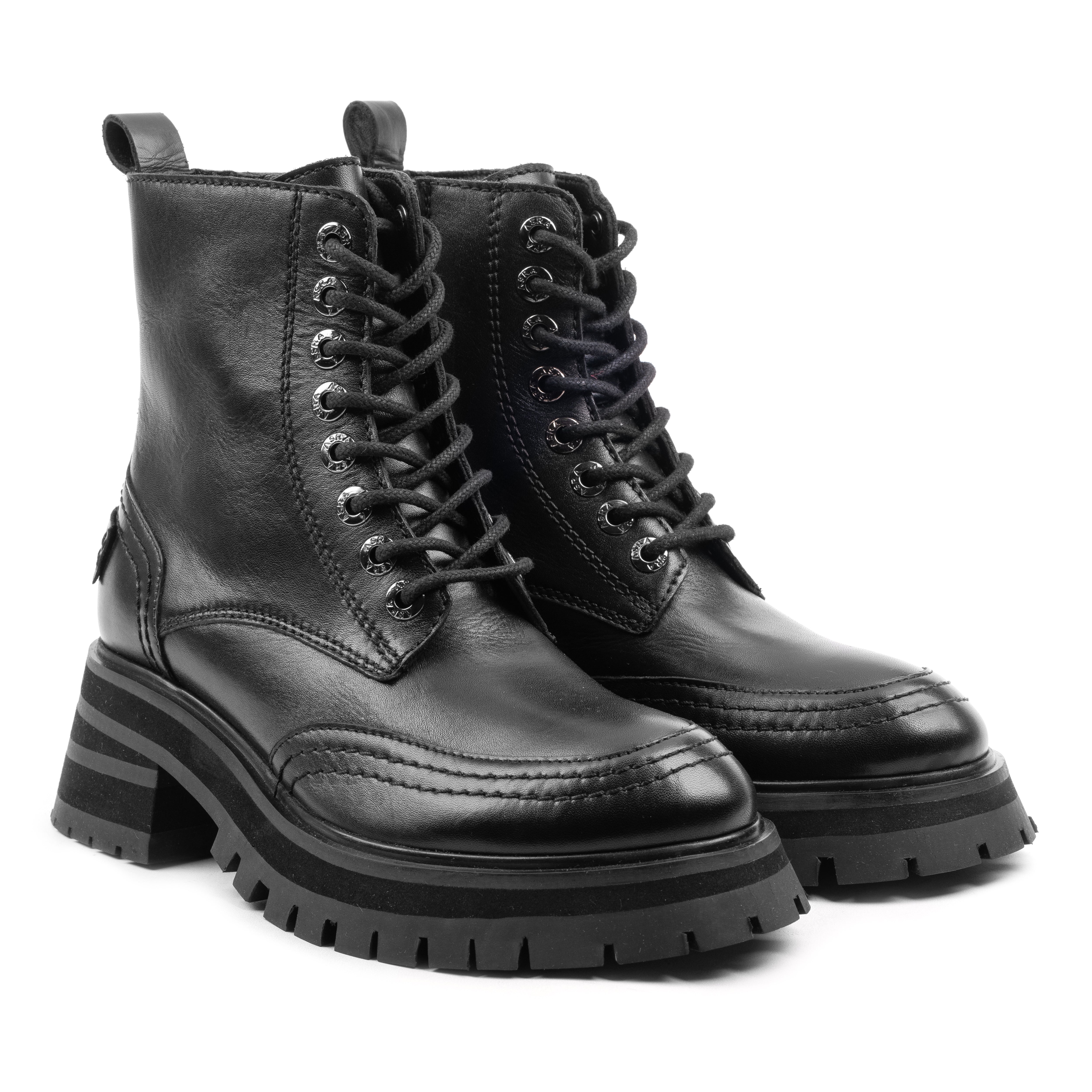 BUSTER BOOT Black Leather – Alpina