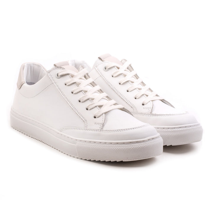 Alfa retro sneaker alb/bej