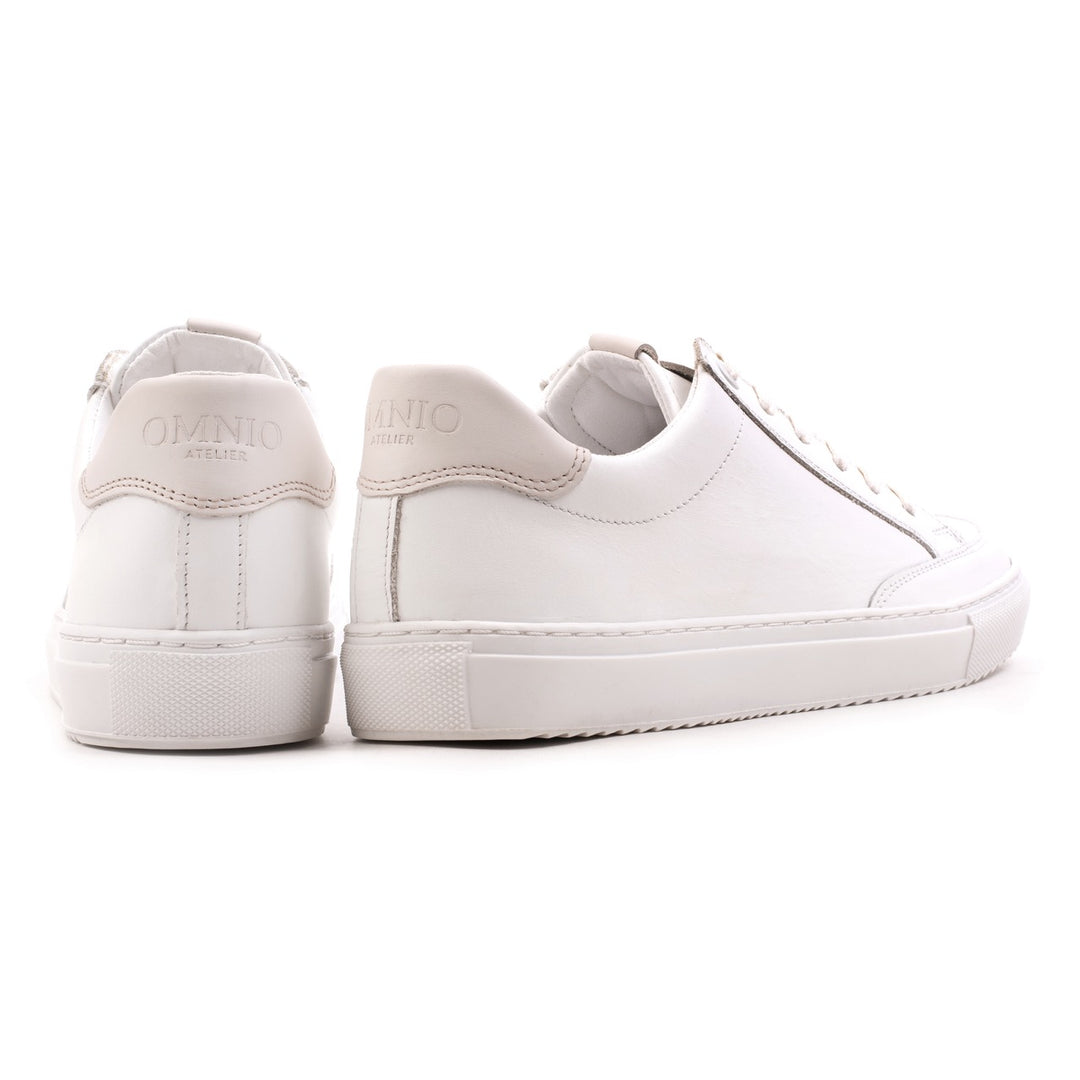 Alfa retro sneaker alb/bej