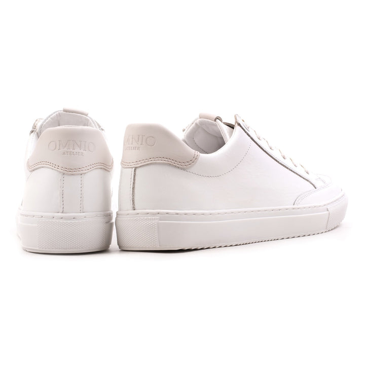 Alfa retro sneaker alb/bej