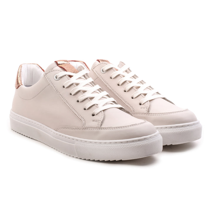 ALFA RETRO Beige Leather