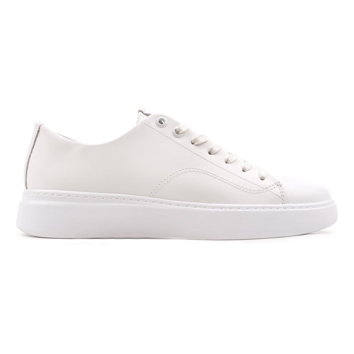 LUCY BASQUETTE White Leather
