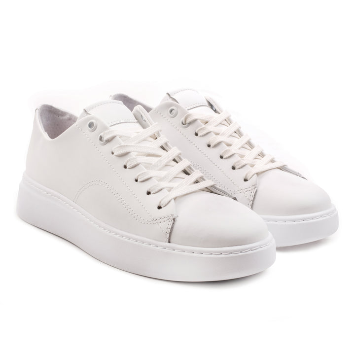 LUCY BASQUETTE White Leather
