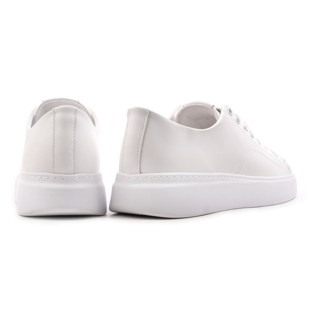 LUCY BASQUETTE White Leather
