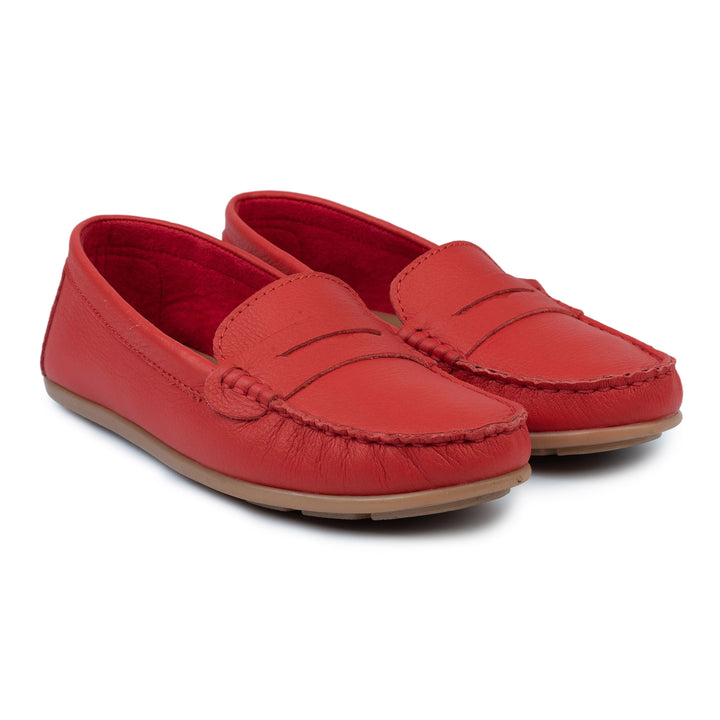 JESSA LOAFER Red Leather