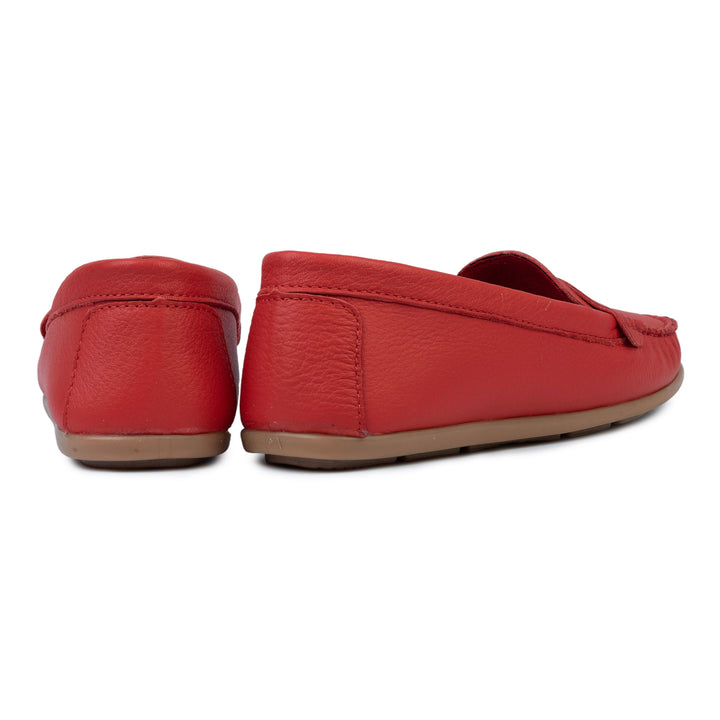 JESSA LOAFER Red Leather
