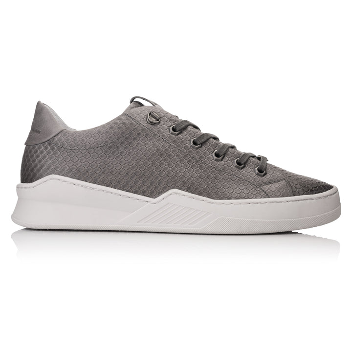 ESKO CITY LOW Dragon Grey Embossed Leather