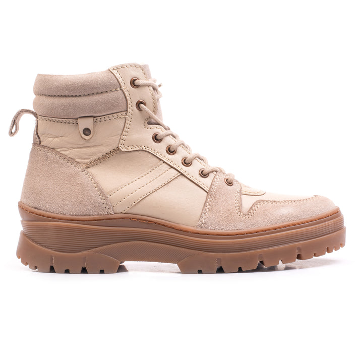 LAGOON LACE BOOT Sand Leather
