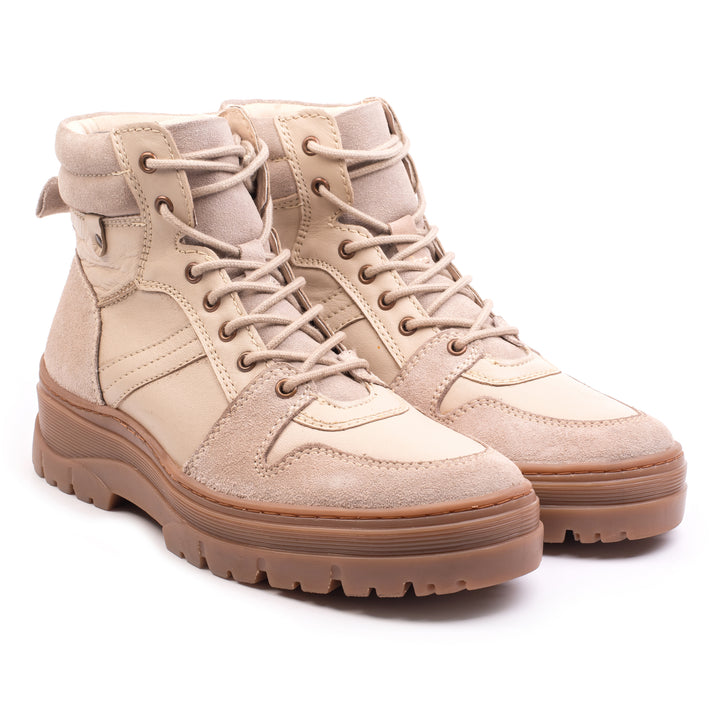 LAGOON LACE BOOT Sand Leather