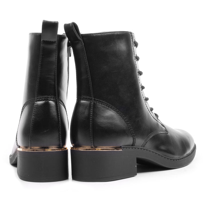 FOUNTAIN LACE BOOT Black