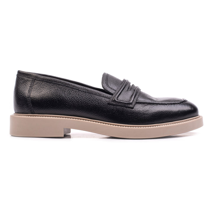 ANGEL LOAFER Black Leather