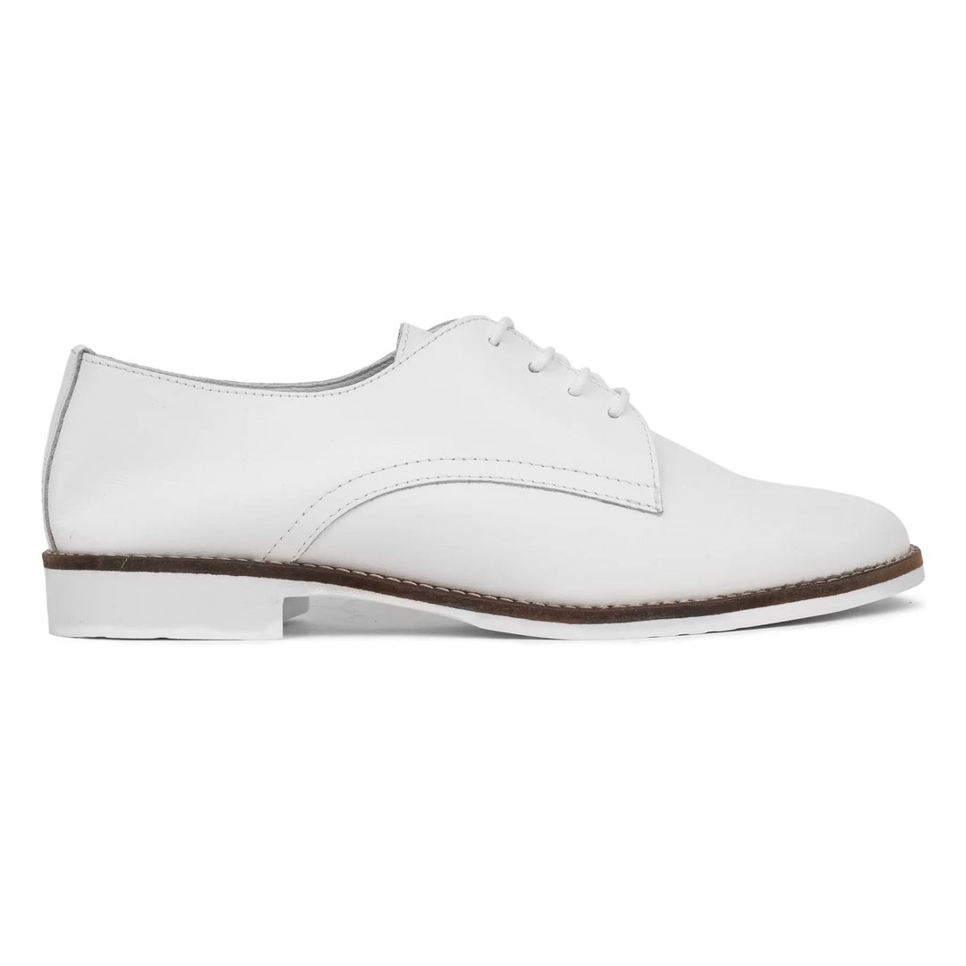CODE SHOE White Leather