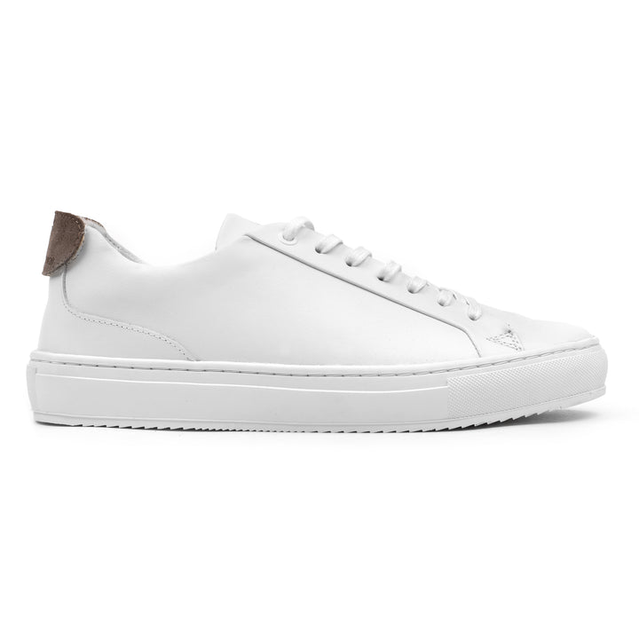 SORREN VELCRO LOW TOP White Leather
