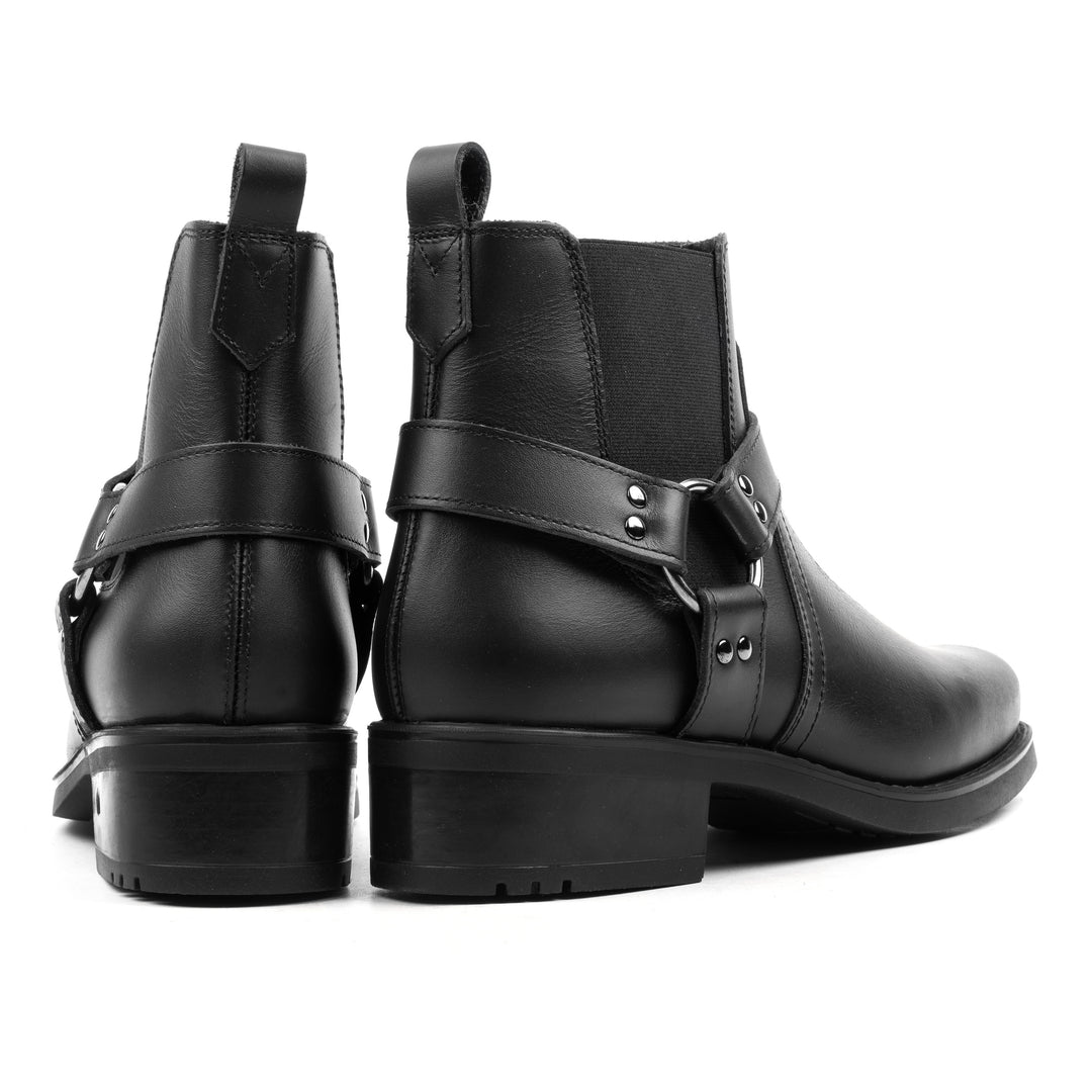 HARLEY ANKLE BOOT Black Leather