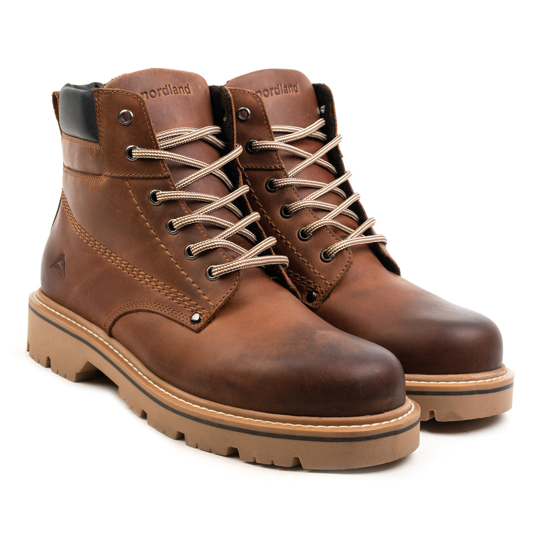 NEW THUNDER BOOT Tan Leather