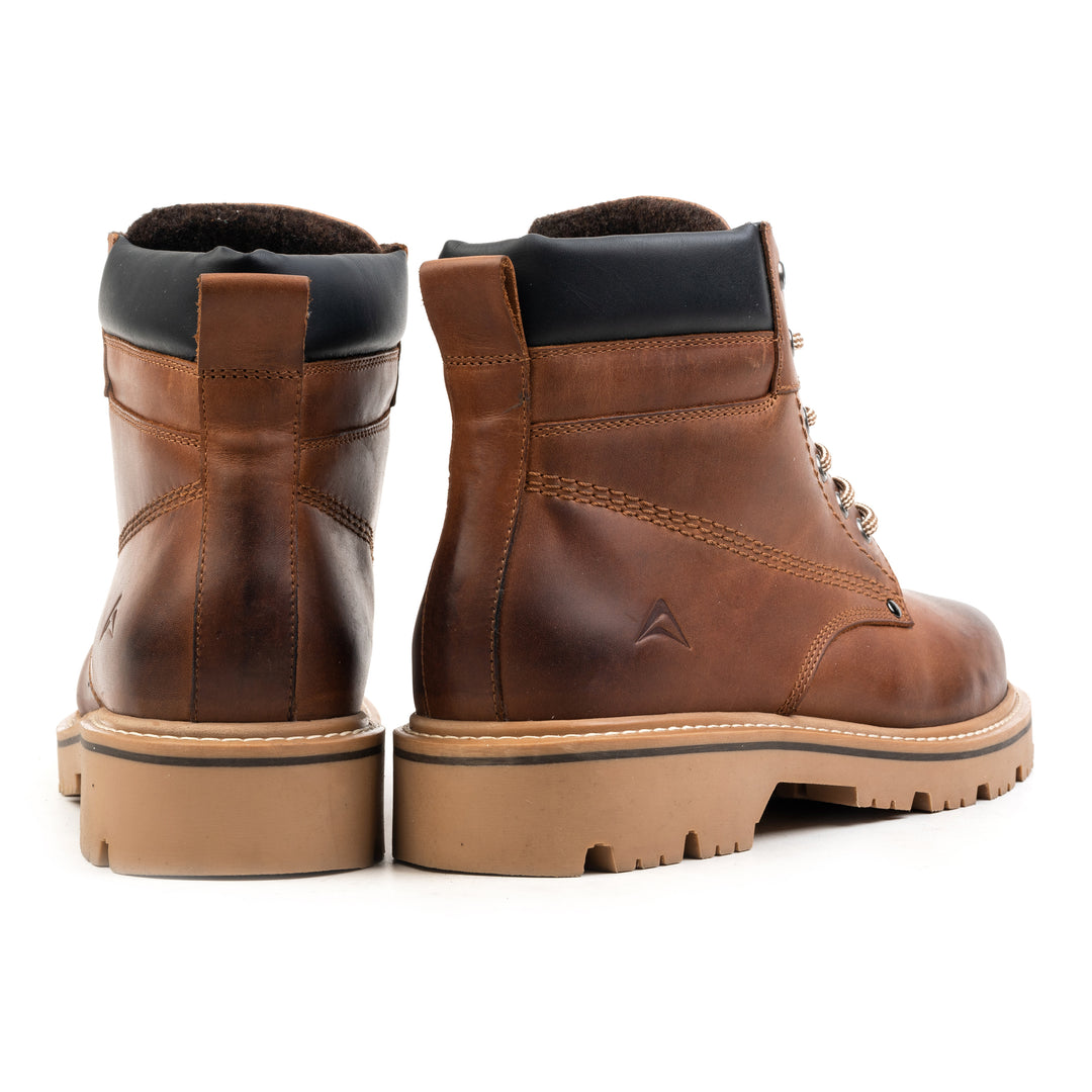 NEW THUNDER BOOT Tan Leather