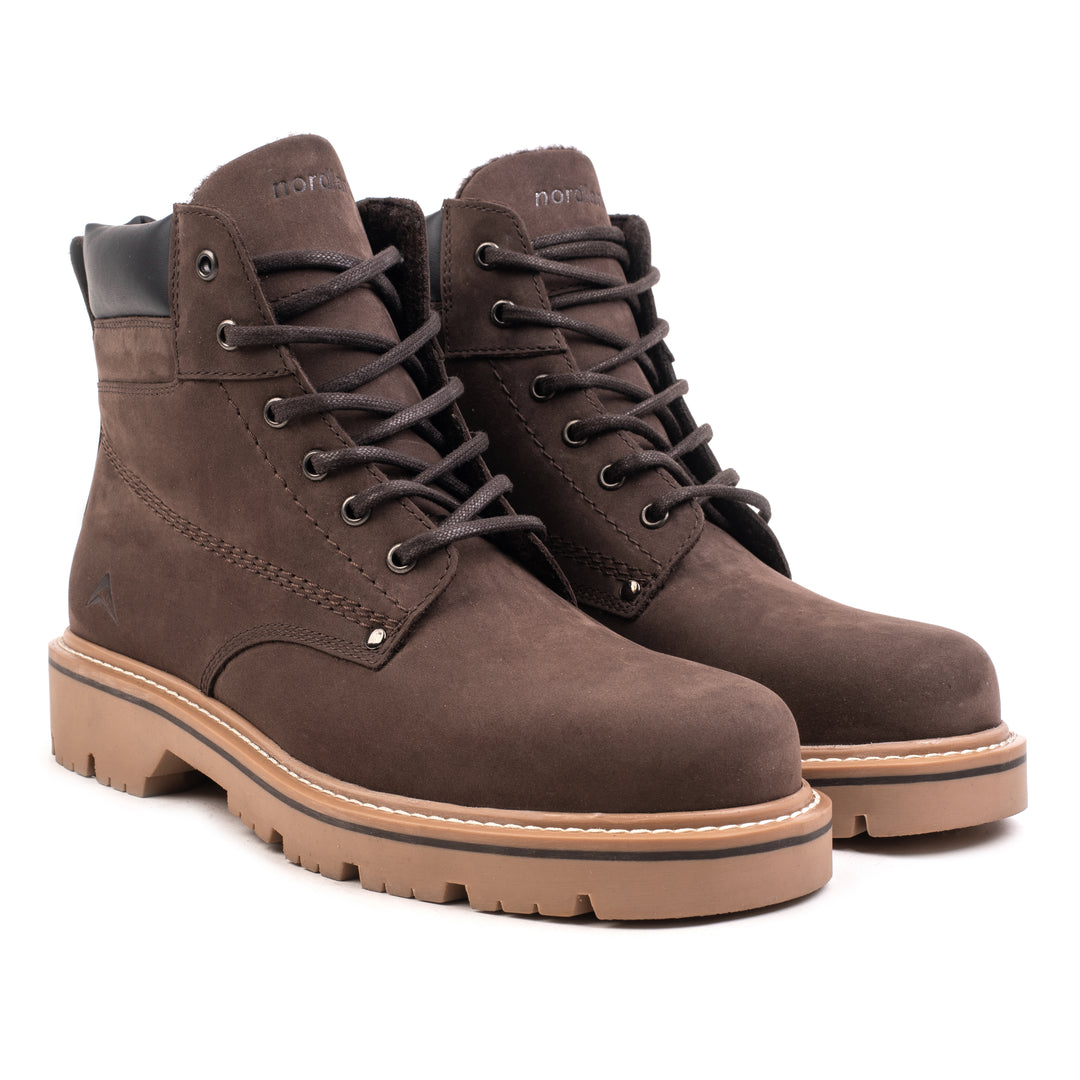 NEW THUNDER BOOT Brown Oil Nubuck