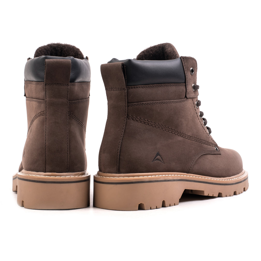 NEW THUNDER BOOT Brown Oil Nubuck