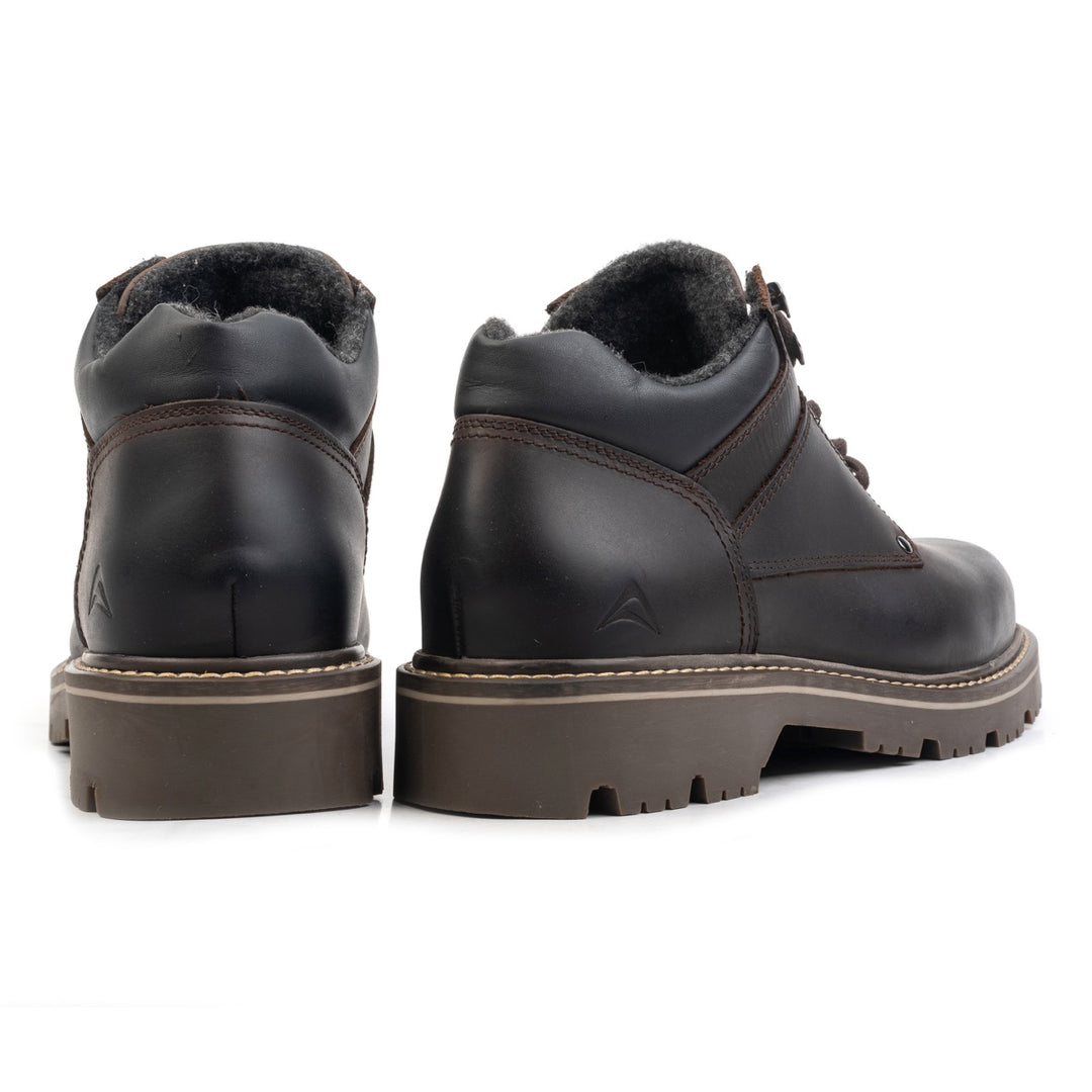 New thunder ankle boot maro închis