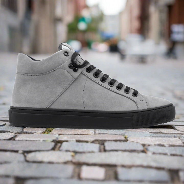 SORREN MID Grey Nubuck