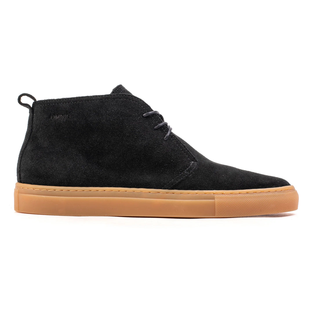 VENETO CHUCKA BOOT Black Suede