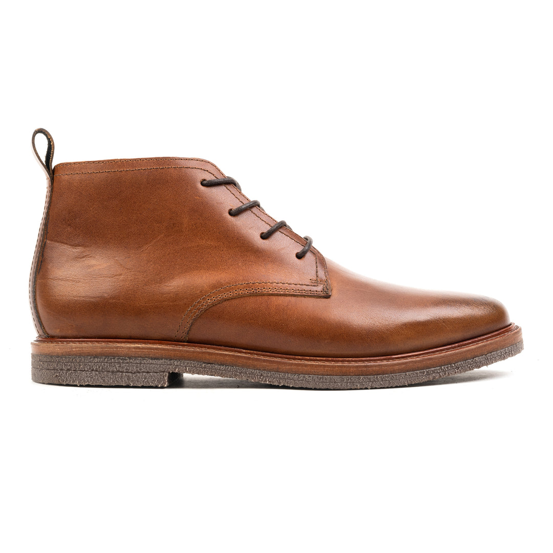 OSVALDO DERBY ANKLE Boot Cognac