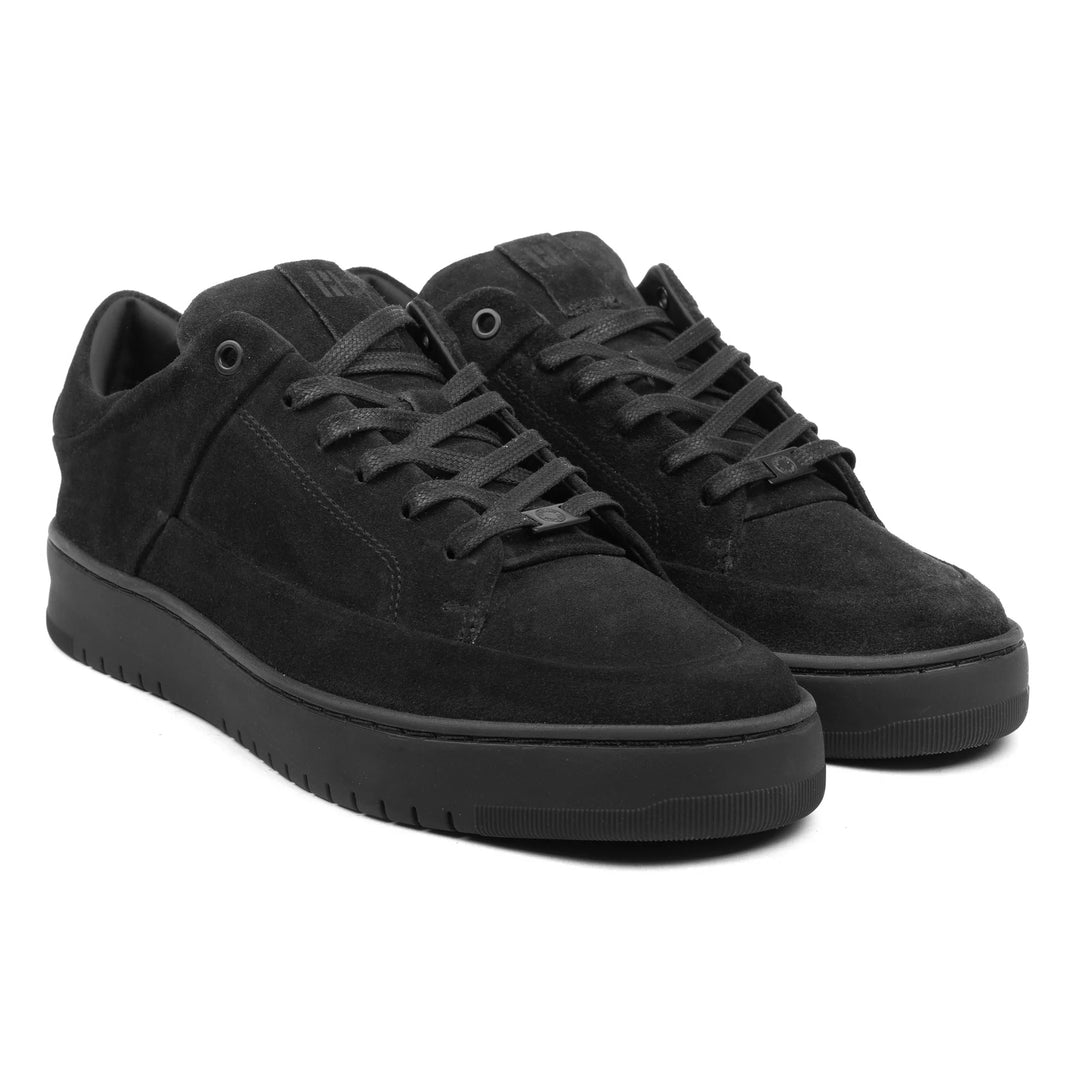 BENNET P4 LOW Off Black Suede