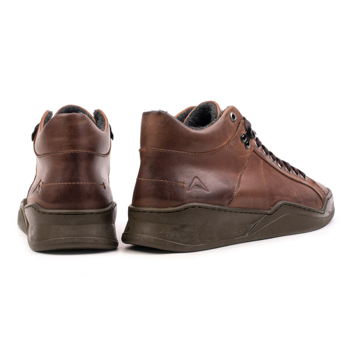 ALLIN ALPINA MID Tan Leather