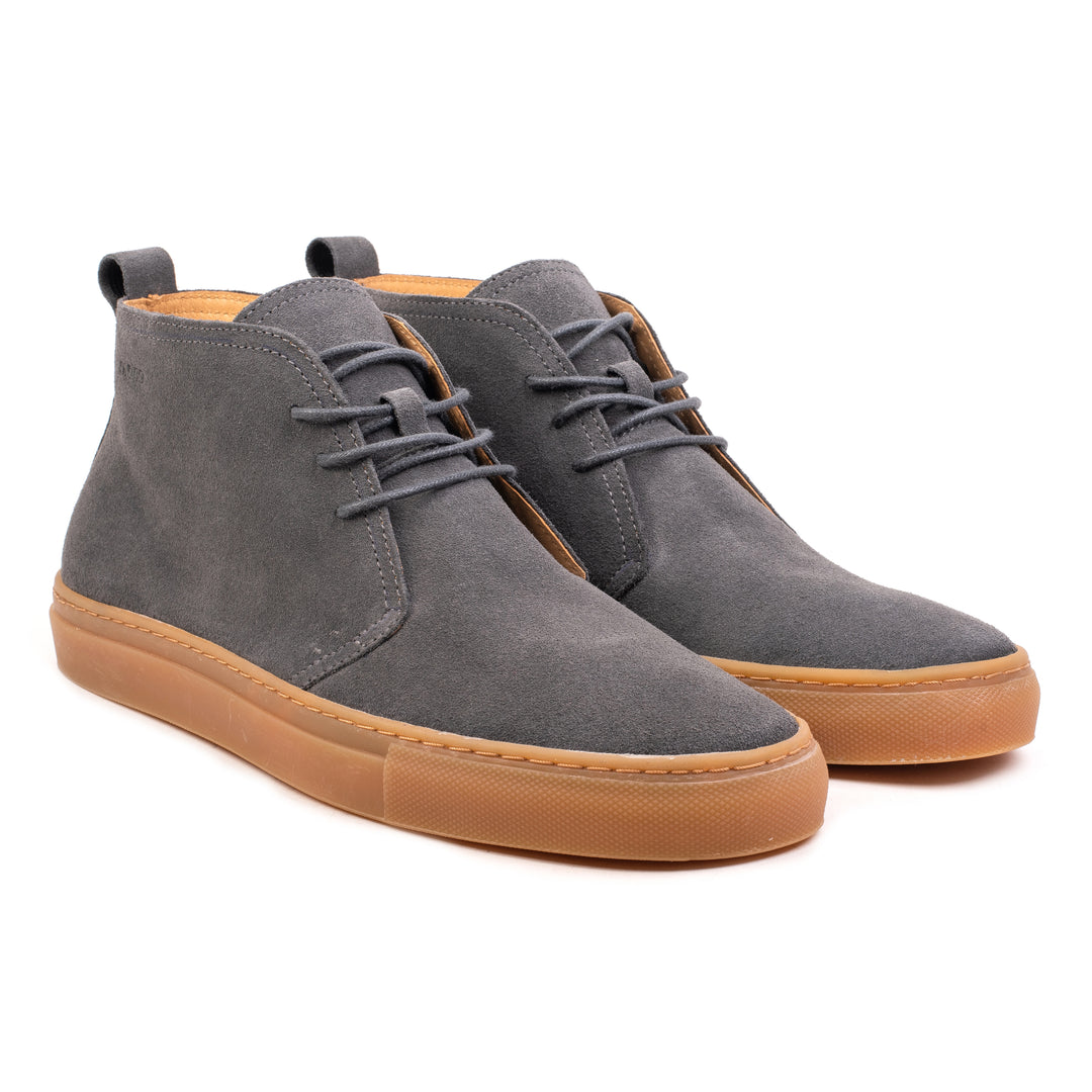 VENETO CHUCKA BOOT Grey Suede