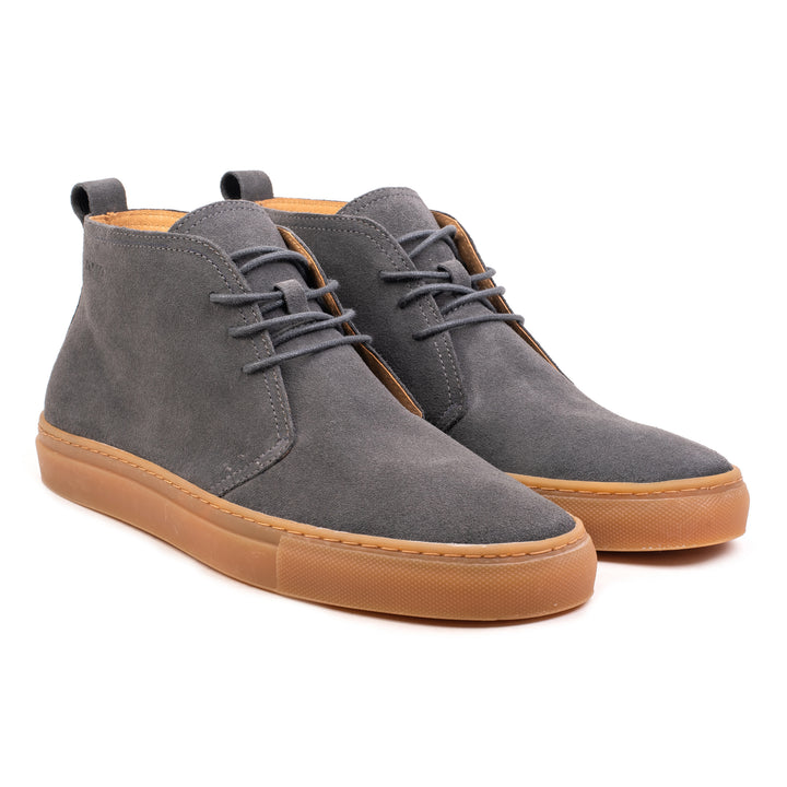 VENETO CHUCKA BOOT Grey Suede