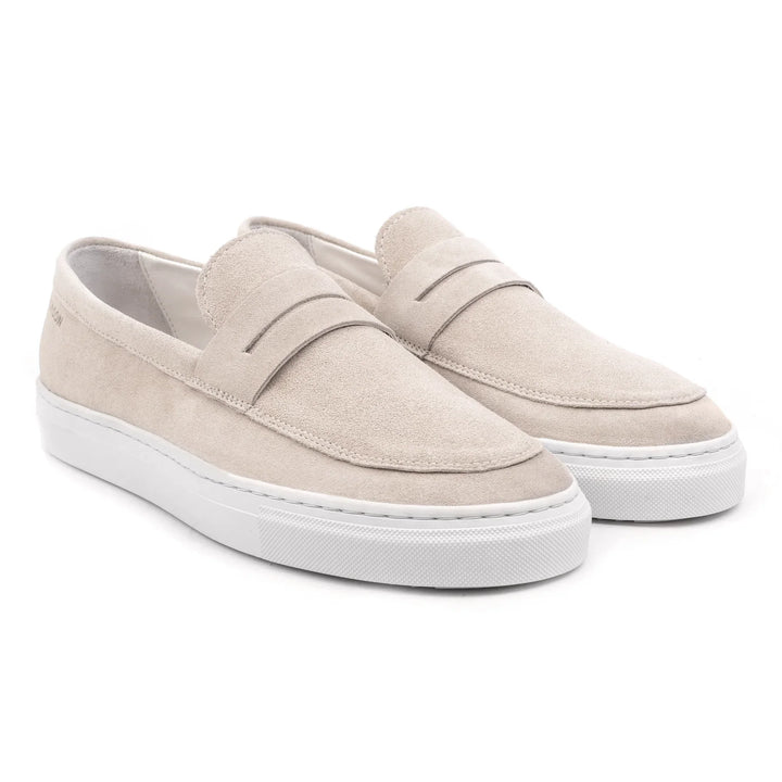 MALTON LOAFER SADDLE  Ice Suede