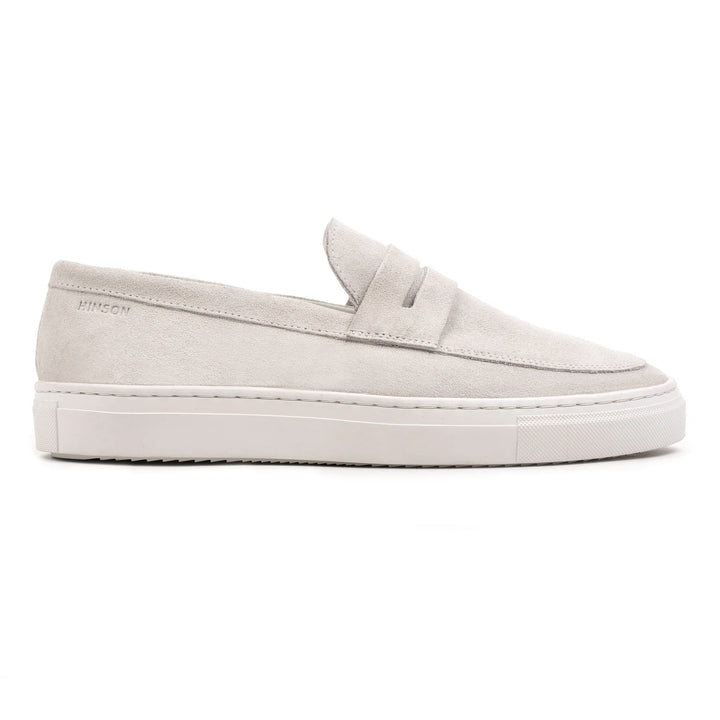 MALTON LOAFER SADDLE Off White Suede