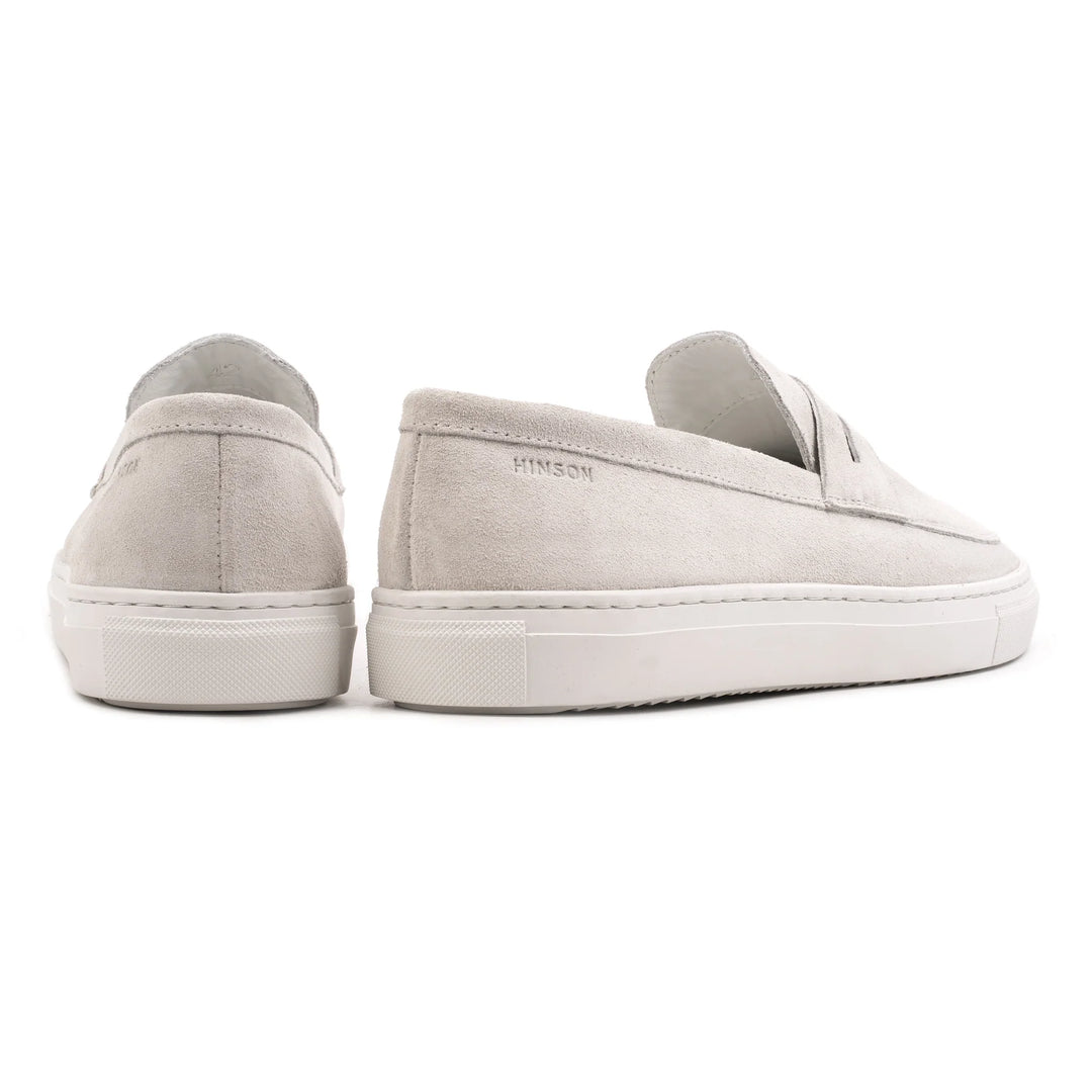 MALTON LOAFER SADDLE Off White Suede