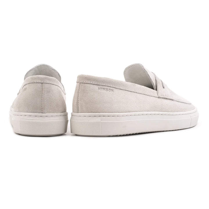 MALTON LOAFER SADDLE Off White Suede