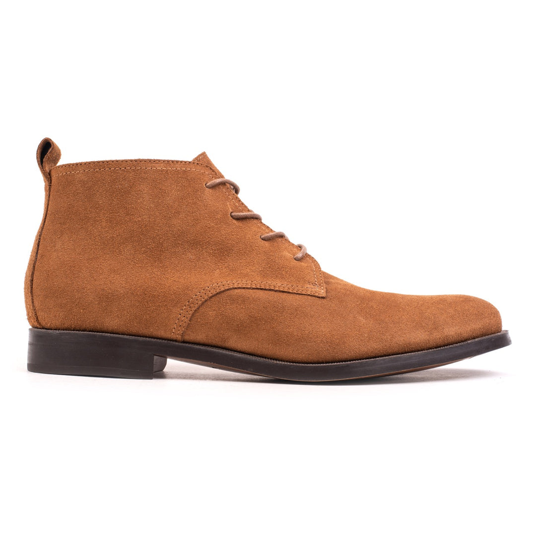 Camo ankle boot marone