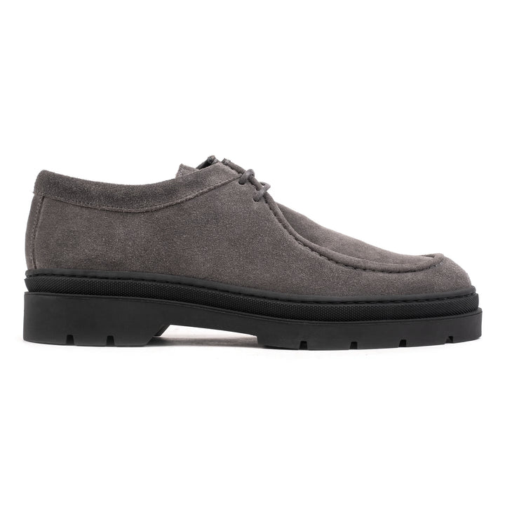 ELON LACE MOC Antracite Suede