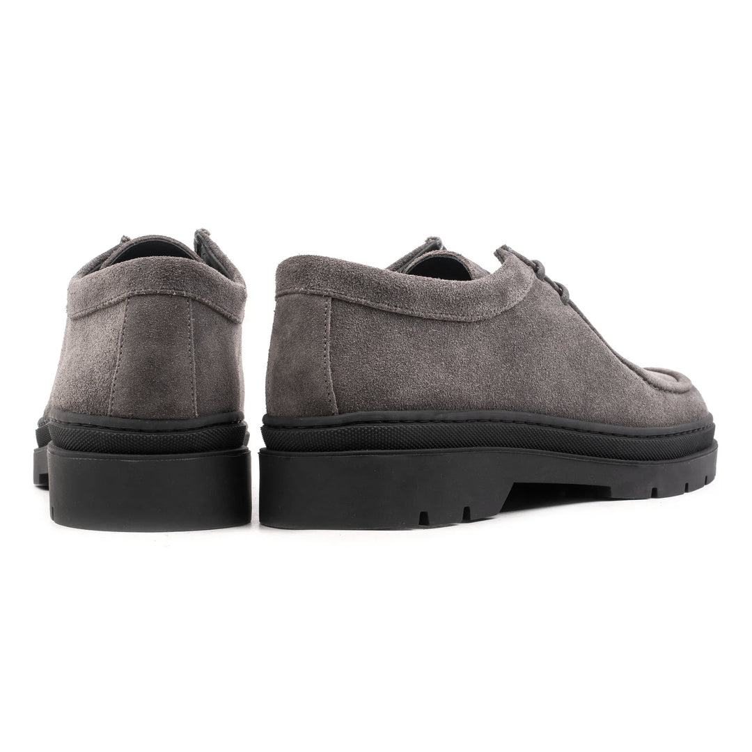 ELON LACE MOC Antracite Suede