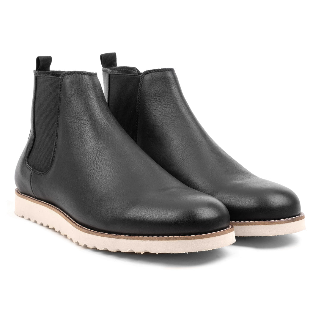 RAVAL CHELSEA BOOT Black Leather