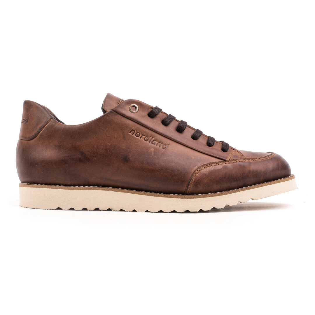 RAVAL SNEAKER Tan Leather