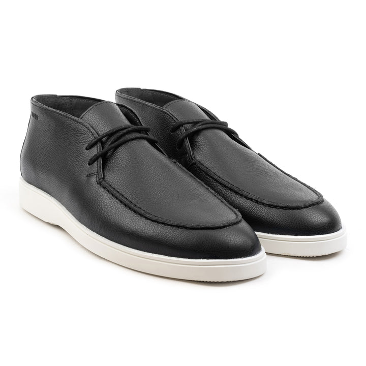 CAVE MOC CHUCKA Black Leather