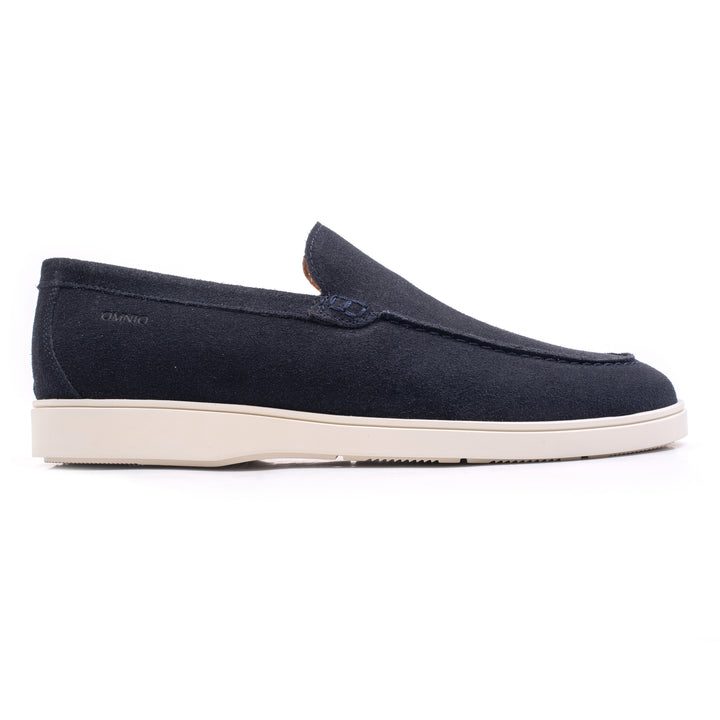 CAVE LOAFER MOC Navy Velours