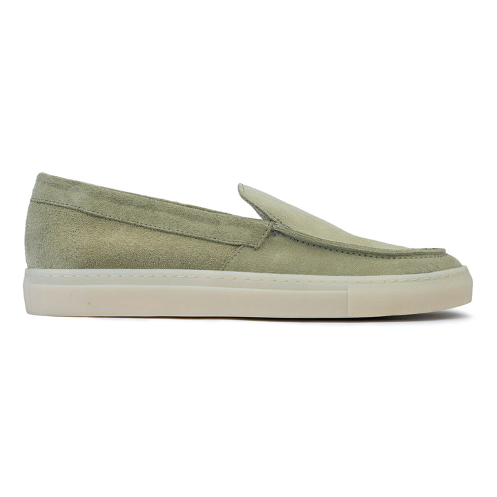 AVRID LOAFER Green Suede