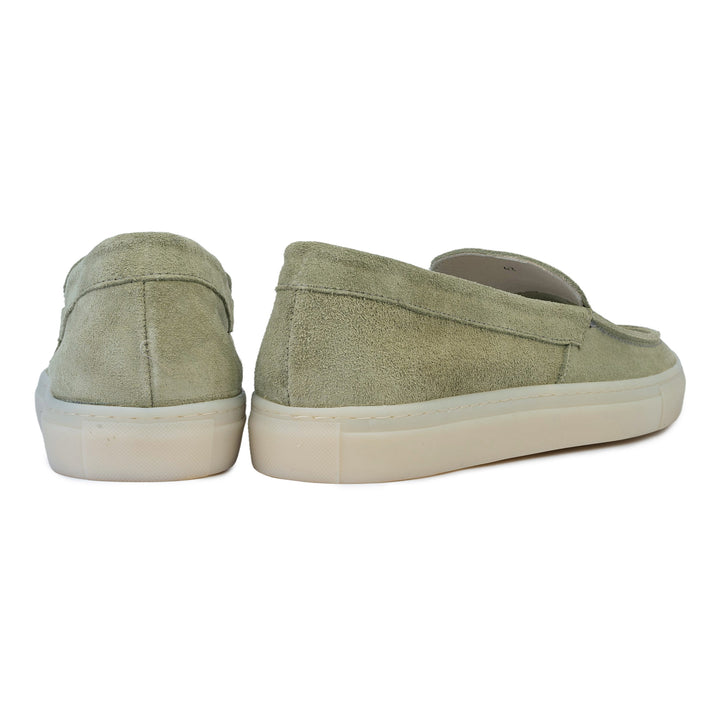 AVRID LOAFER Green Suede